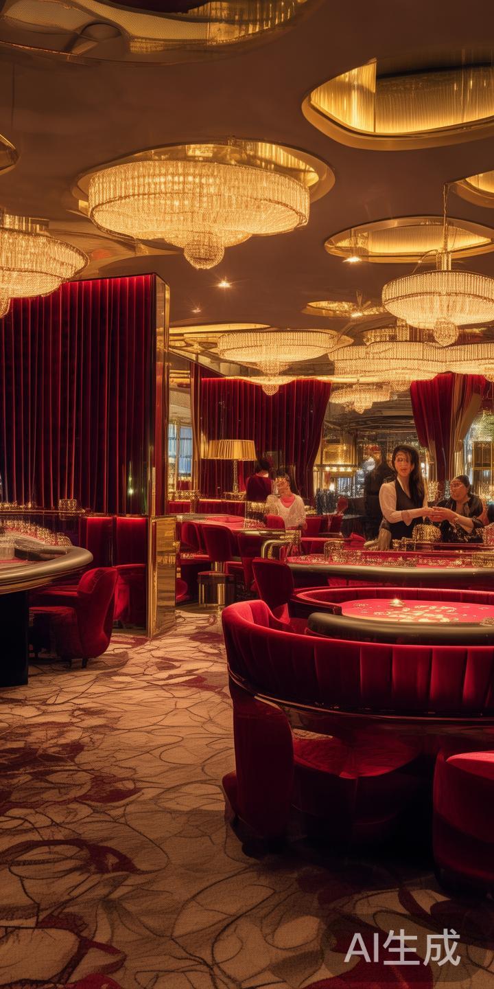 在新葡京，玩家还能体验到高端尊享的VIP区。这里不