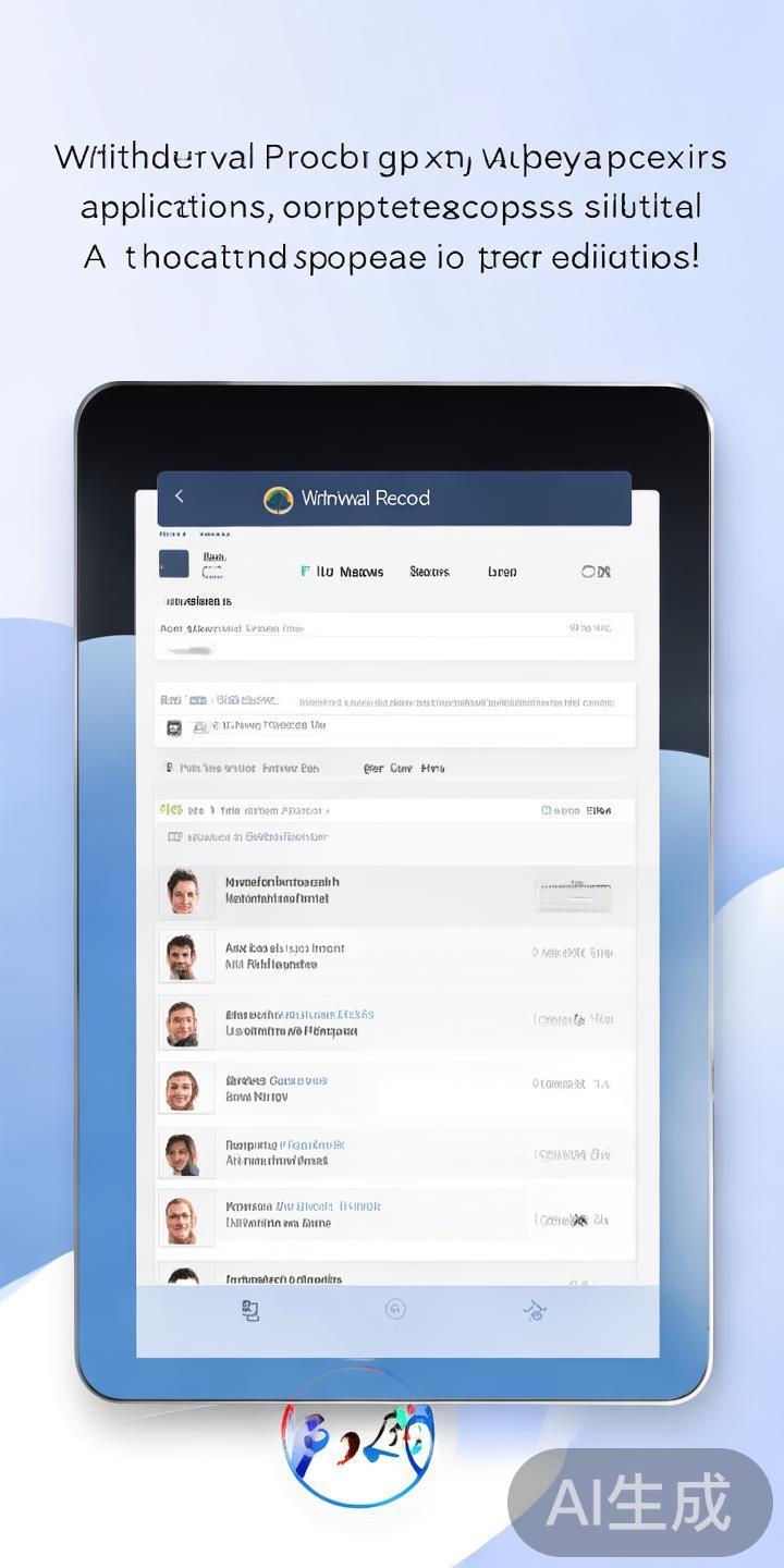 在提交申请后，用户可以在“提现记录”中实时查看申请